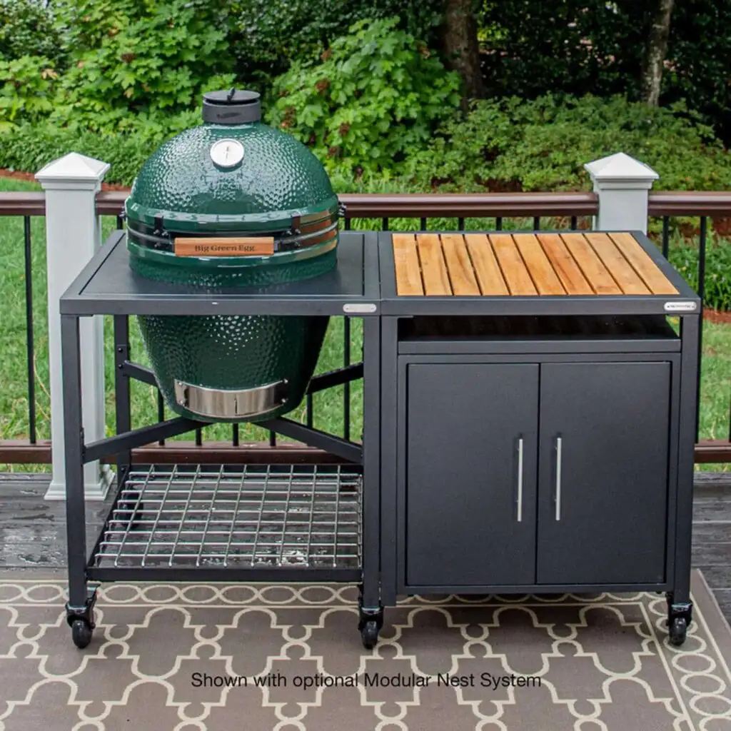 Big Green Egg 18.25 in. Large Charcoal Kamado Grill and Smoker Green