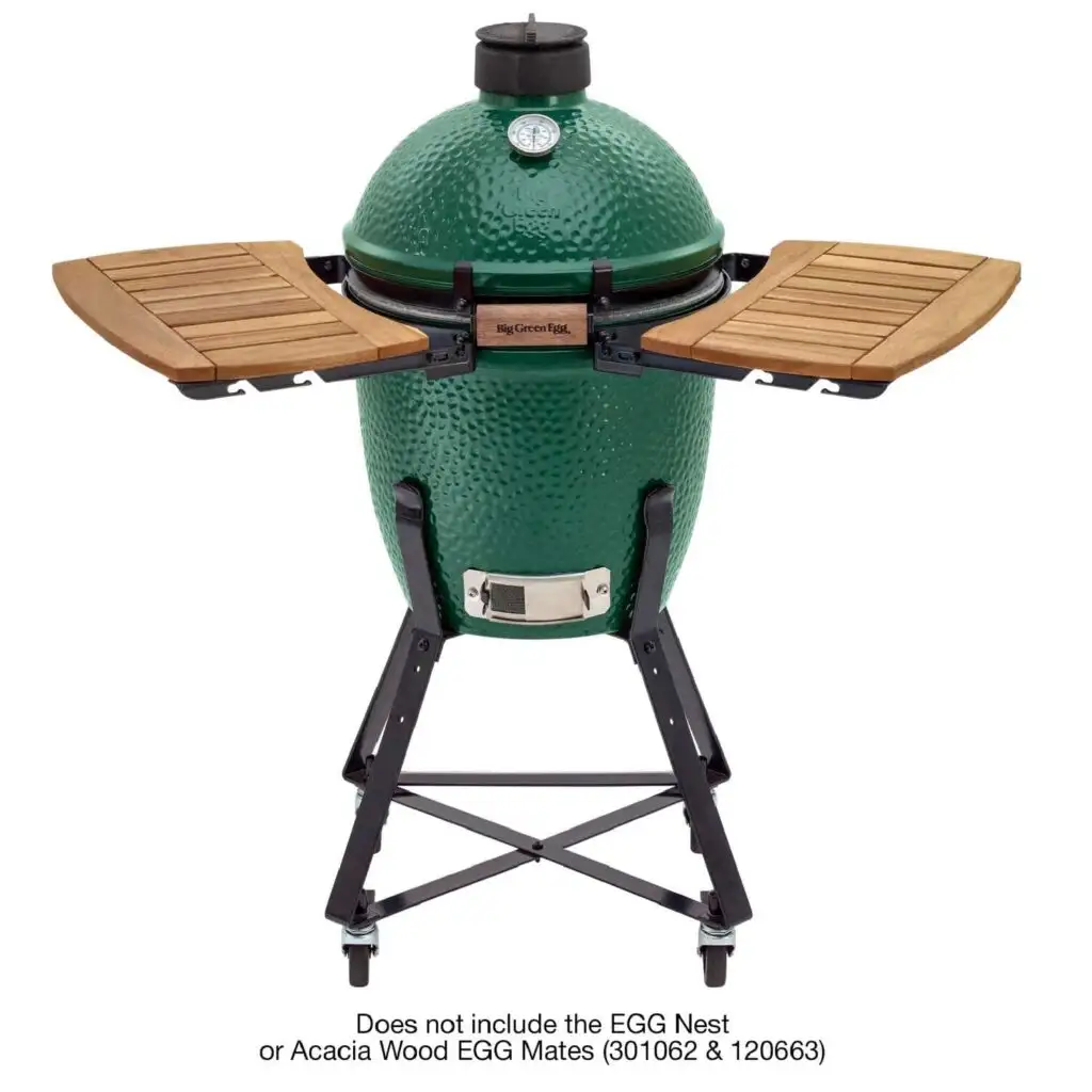 Big Green Egg 13 in. Small Charcoal Kamado Grill and Smoker Green