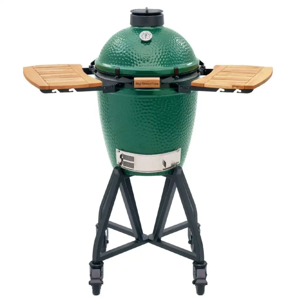 Big Green Egg 15 in. Medium Charcoal Kamado Grill and Smoker Green
