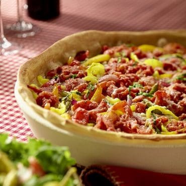 Deep Dish Pizza & Baking Stone