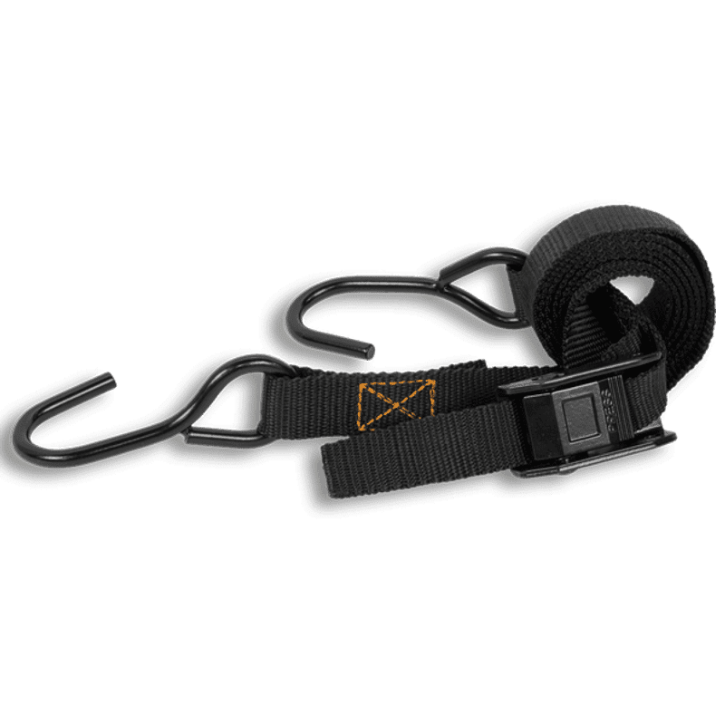 Muddy TA025_3 Cam_Buckle Strap, 1"W x 8' Long, 400 Lb Limit, 3Pk