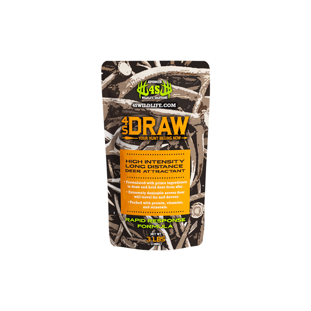 4S C17108 Deer Attractant 3lb bag  peanut and roasted corn based