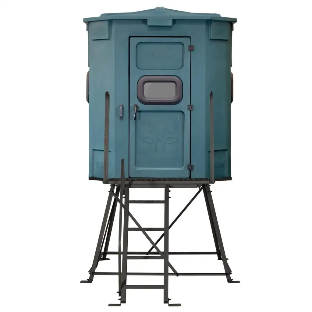 PRO RIFLE BLIND (GREEN) w/ 4 ft. TOWER