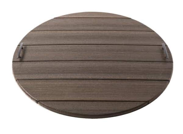 Lazy Susan Table Center for Outdoor Fire Pit and Furniture