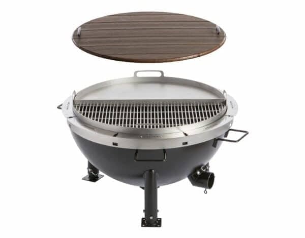 Lazy Susan Table Center for Outdoor Fire Pit and Furniture