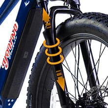 E-Scout Off-Road E-Bike (Blue)