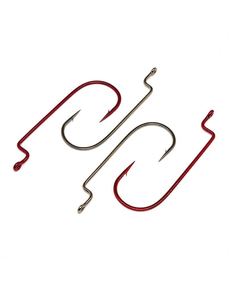 Gamakatsu 54415 Gamakatsu Nano Alpha Worm Hooks - RB Black