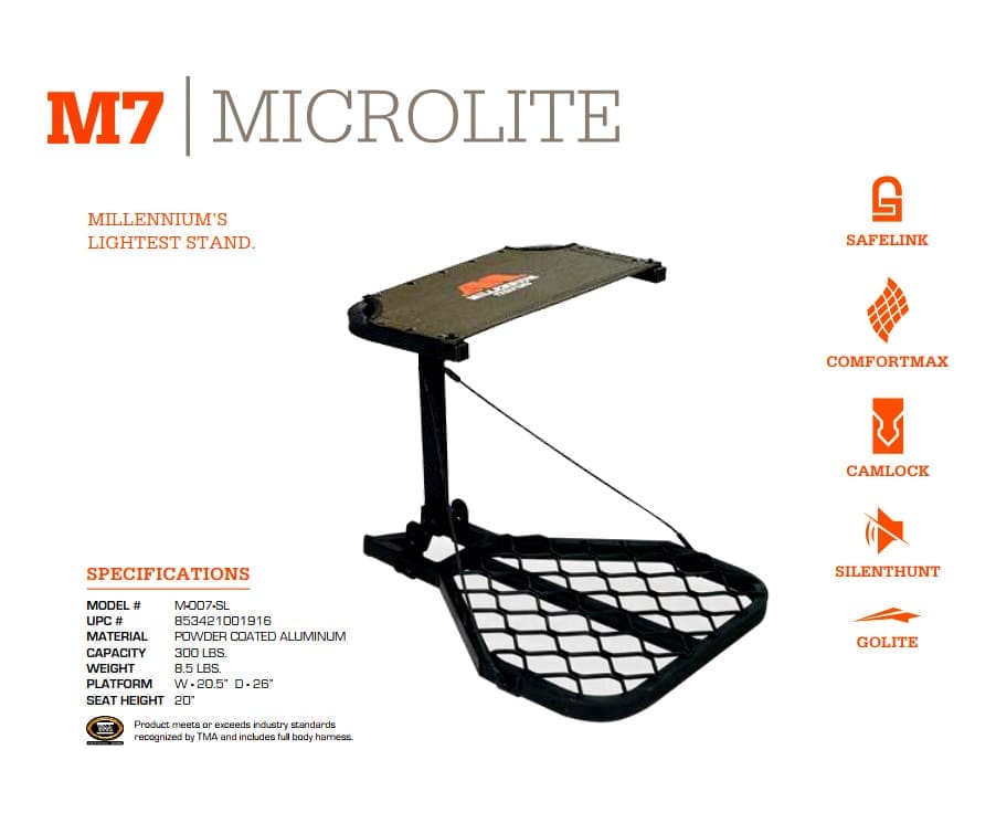 Millennium Tree stands M-007-SL M7 Microlite Hang On