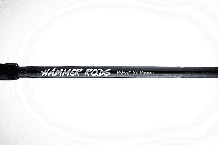 Hammer Rods HMG69M Elite Series 6' 9" Baitcaster Micro Guide - Medium
