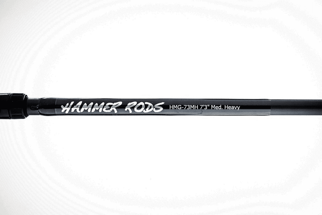 Hammer Rods HMG73MH Elite Series 7'3" Baitcaster Micro Guide - Medium Heavy