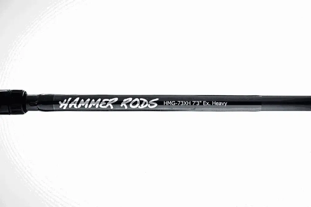 Hammer Rods HMG73XH HMG73XH Elite Series 7' 3" Baitcaster - Extra Heavy