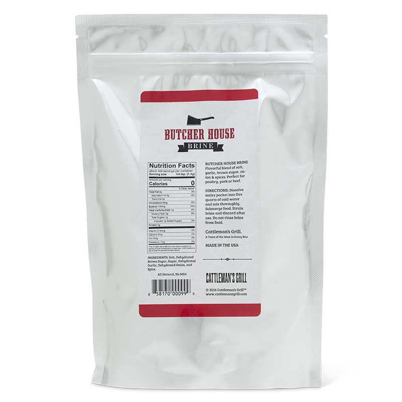 Delano 42020907 Cattleman's Grill Butcher House Brine 16 oz