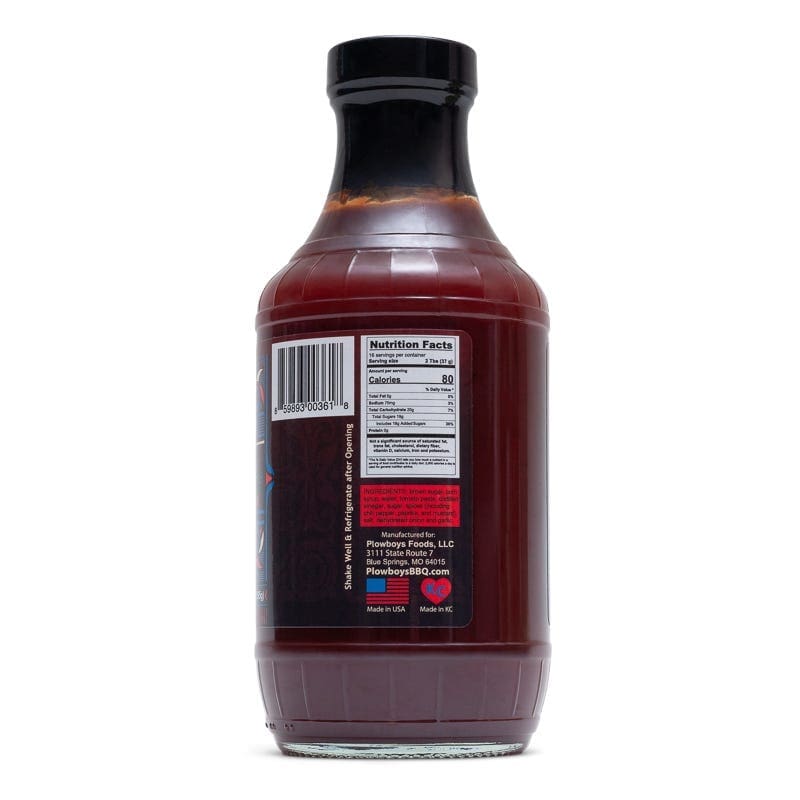 Delano 46020816 Plowboys Barbeque Sweet 180 16 oz