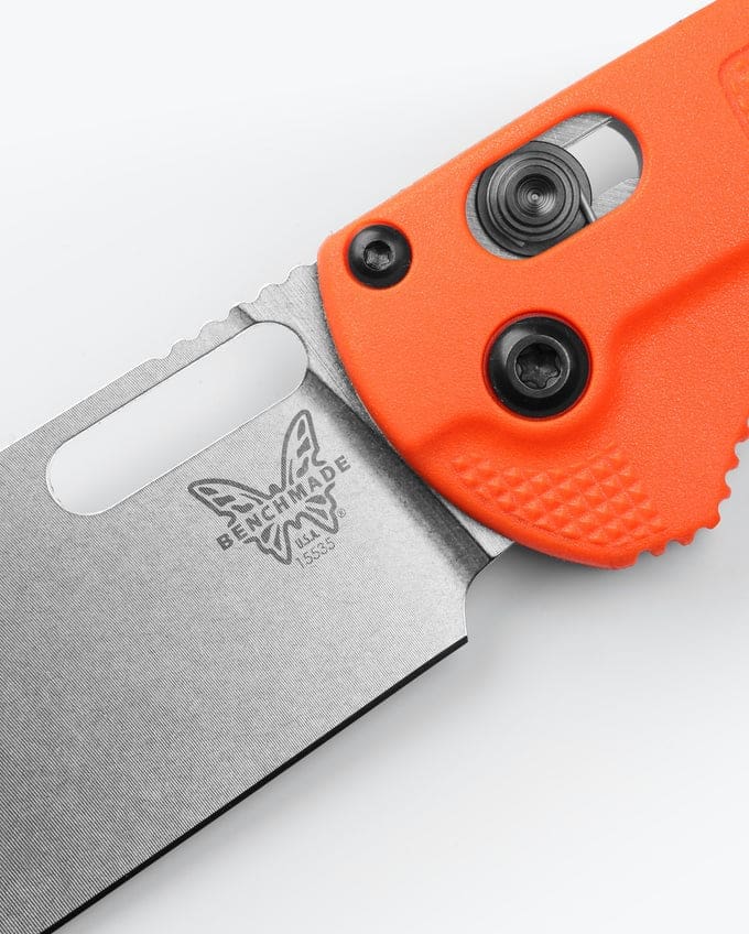 Taggedout Clip-Point Knife - Orange Grivory® Handle