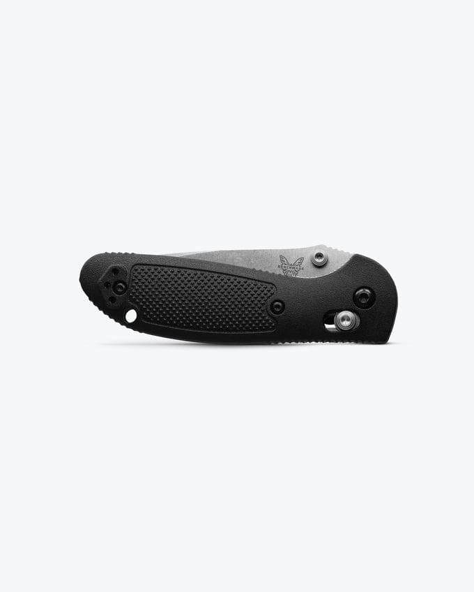 Mini Griptilian® Drop-Point Knife - Black Grivory®