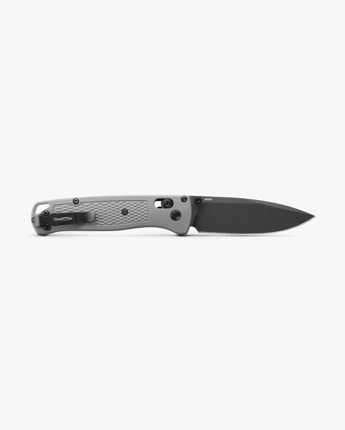 Bugout® Drop-Point Knife - Smoke Gray Grivory® Handle