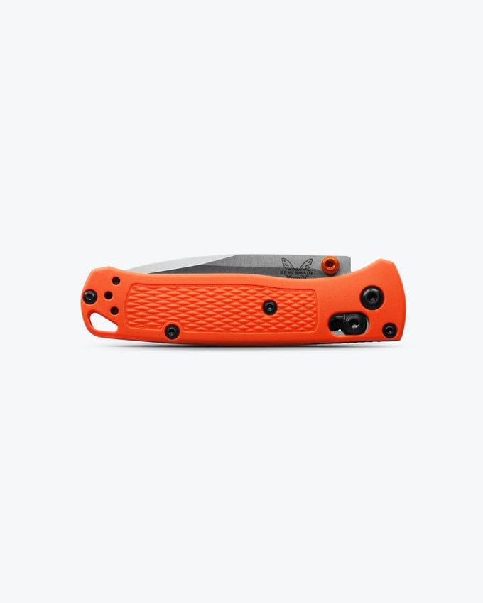 Mini Bugout® Drop-Point Knife - Orange Grivory® Handle