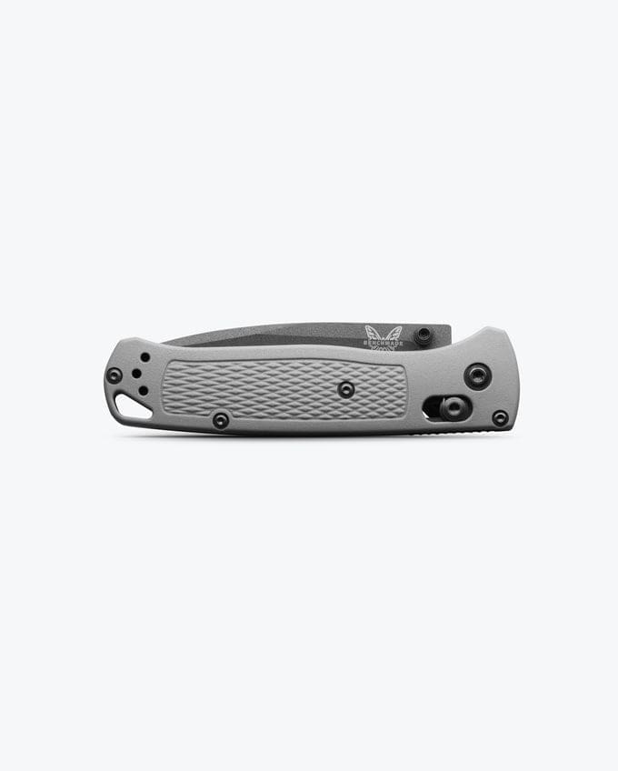 Bugout® Drop-Point Knife - Smoke Gray Grivory® Handle