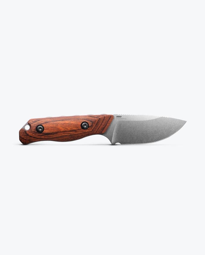 Hidden Canyon Hunter Drop-Point Knife - Stabilized Wood Handle
