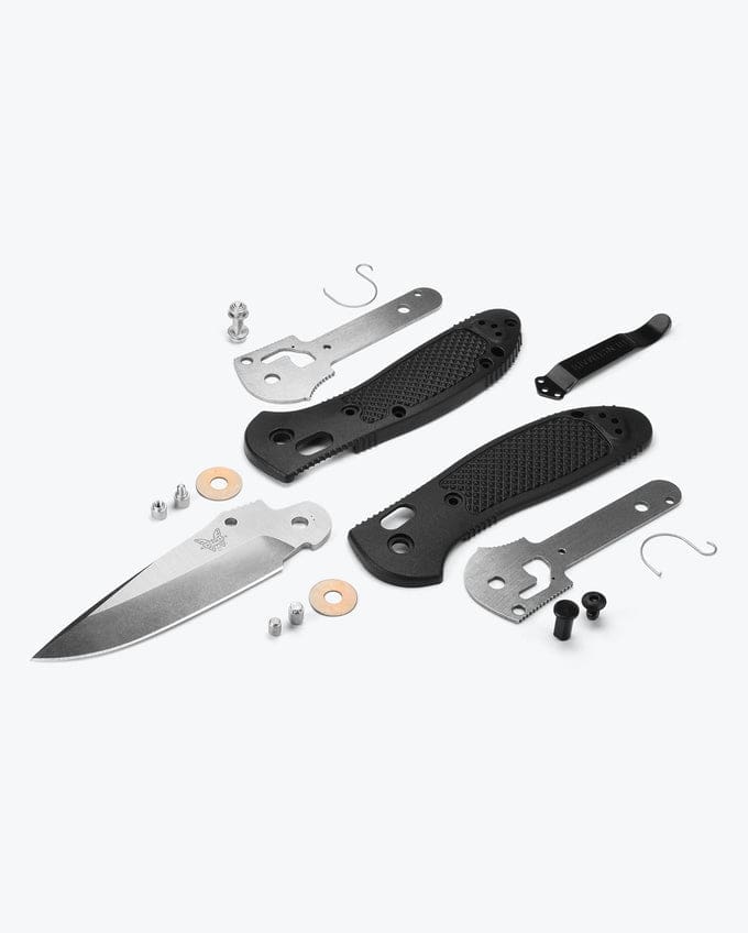 Griptilian® Drop-Point Knife - Black Grivory®