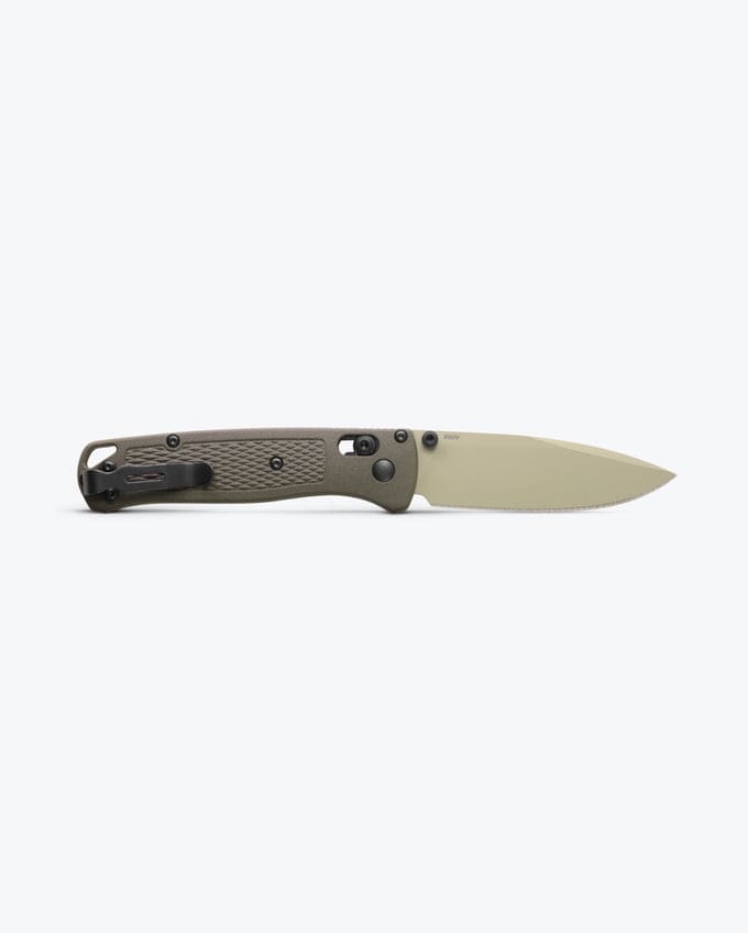 Bugout® Drop-Point Knife - Dark Olive Grivory® Handle