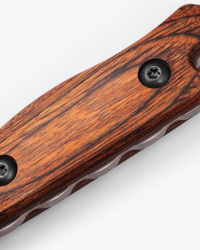 Hidden Canyon Hunter Drop-Point Knife - Stabilized Wood Handle