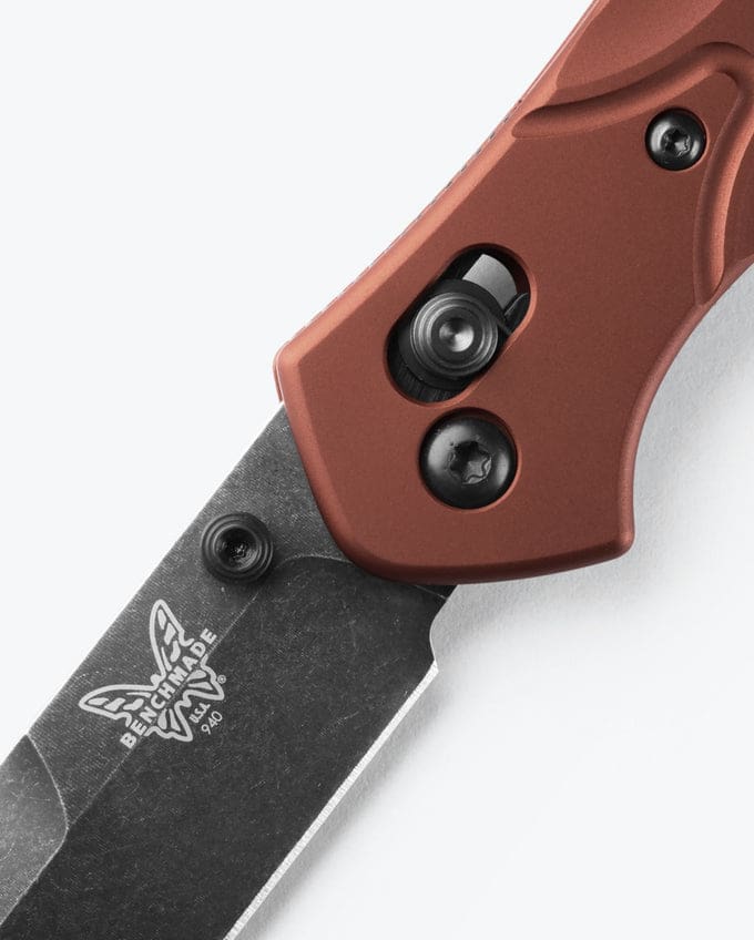 Mini Osborne Reverse Tanto Knife - Burnt Copper Aluminum