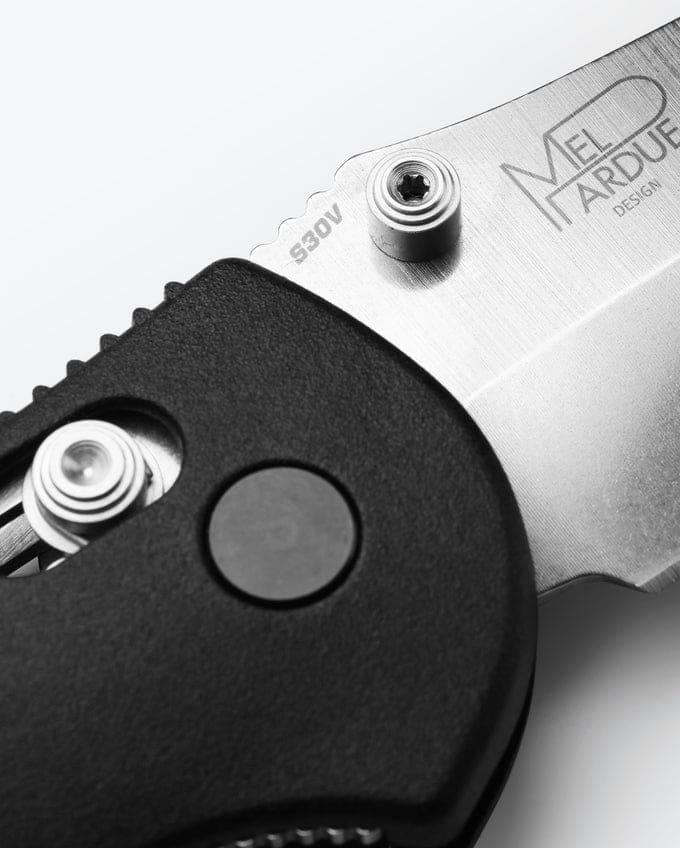Griptilian® Drop-Point Knife - Black Grivory®