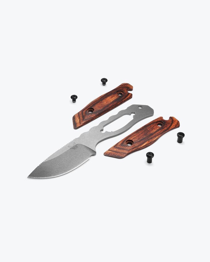 Hidden Canyon Hunter Drop-Point Knife - Stabilized Wood Handle