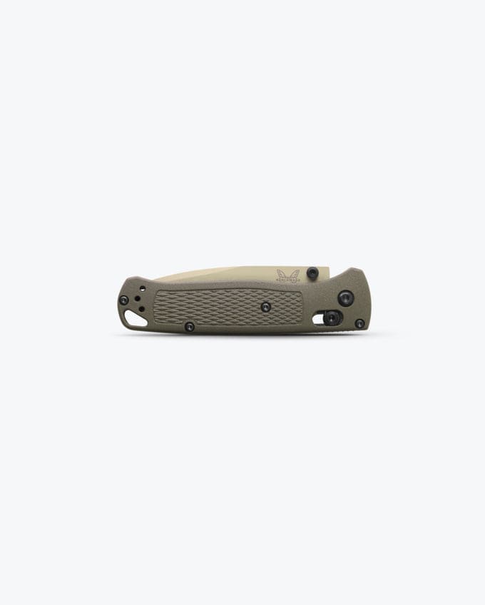 Bugout® Drop-Point Knife - Dark Olive Grivory® Handle