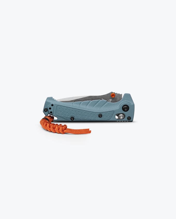 Mini Adira™ Drop-Point Knife - Depth Blue Grivory® Handle