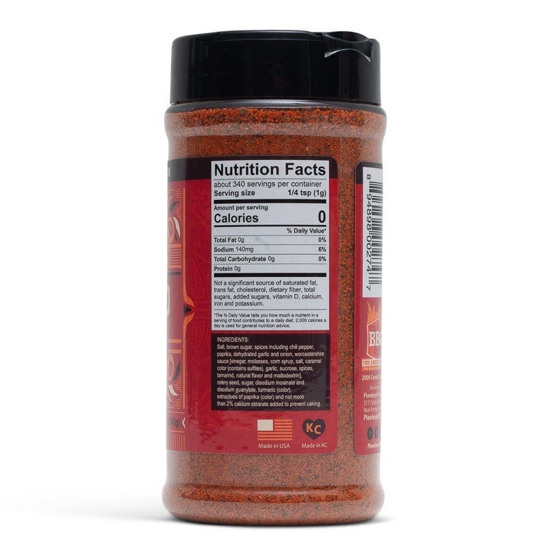Delano 46020412 Plowboys Barbeque Bovine Bold 12 oz