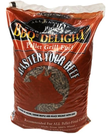 Delano 00420 BBQr's; Pellet;Master Your Beef; 20LB