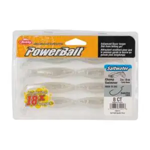 BerkleyPowerBait Saltwater The Champ Swimmer/Blister/Cold Beer