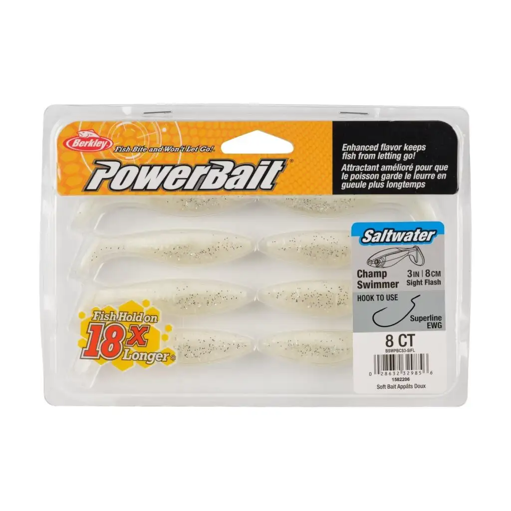 BerkleyPowerBait Saltwater The Champ Swimmer/Blister/Cold Beer