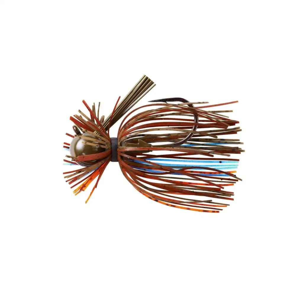 War Eagle WE38HFJ131 War Eagle Heavy Finesse Jig 1/2 Oz Pond Scum Perch