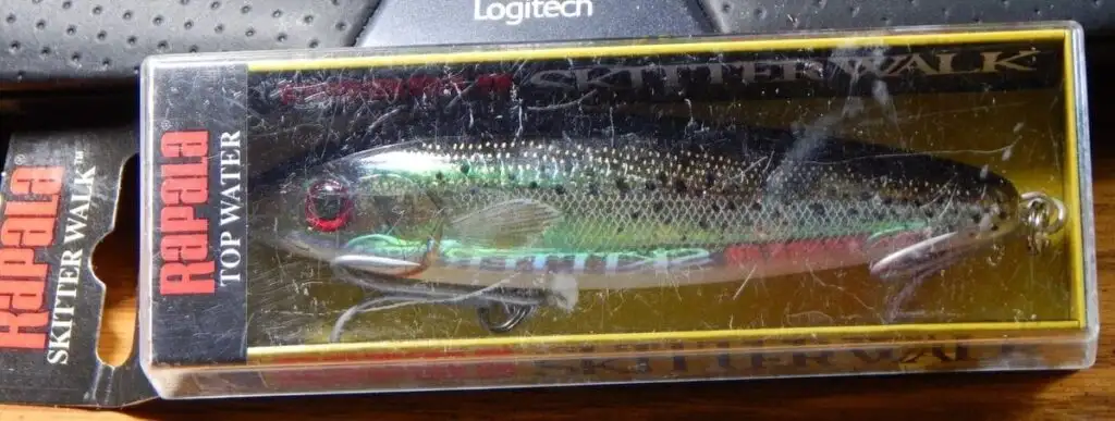 Saltwater Skitter Walk 11 Holographic Silver