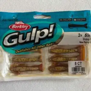 BerkleyGulp! Saltwater Shrimp/Bag/New Penny