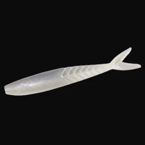 Zoom Shimmer Shad 4.25" - Albino