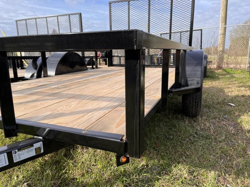 Bye-Rite 5x10 Medium Duty Single Axle Utility Trailer