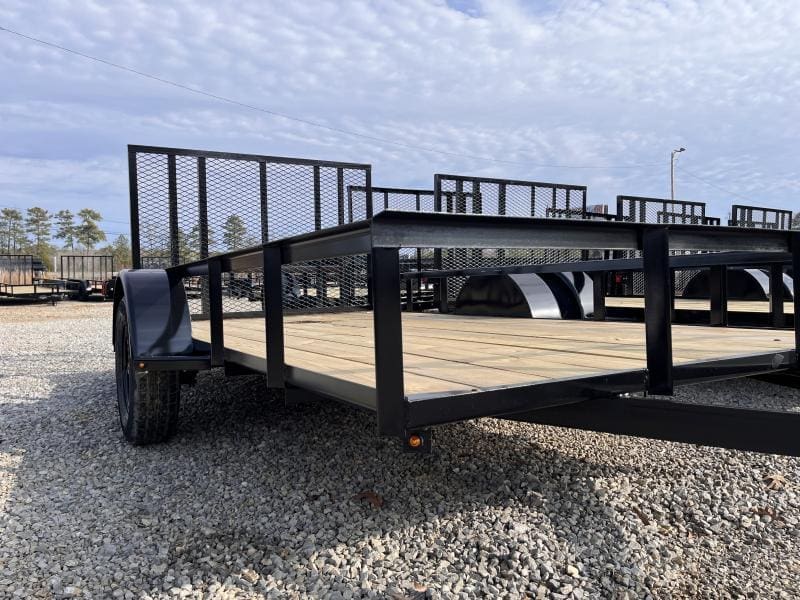 Bye-Rite 6x12 Heavy Duty Single Axle Utility Trailer