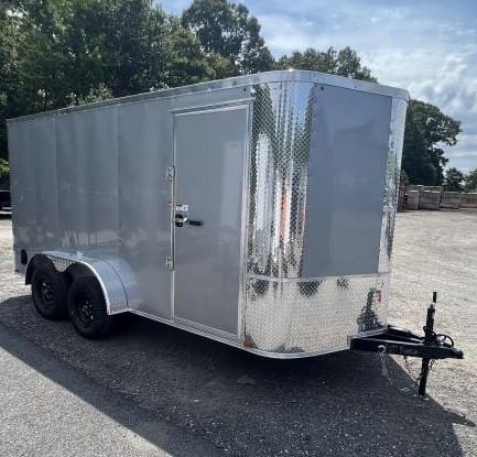 Arising Trailer 6X12 TA ENCLOSED Silver - ARI6x12TASILV