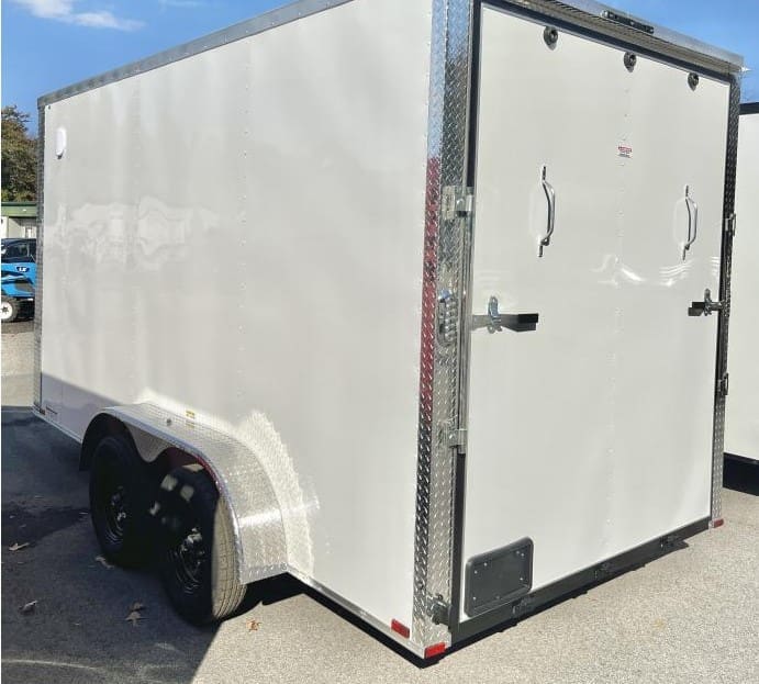 Arising Trailer 6X12 TA ENCLOSED White - ARI6x12TAWHT