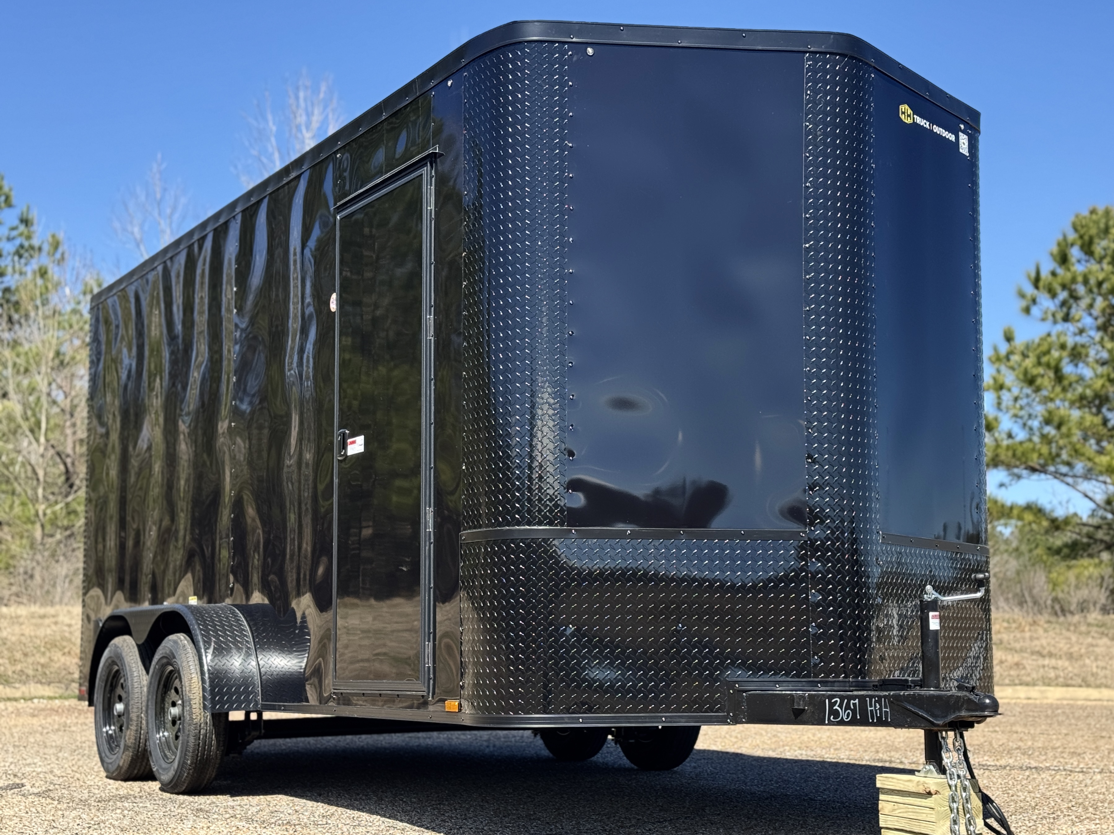 Arising 7X16TABLKBO - 7X16 TA ENCLOSED Black w/ Black Out Package