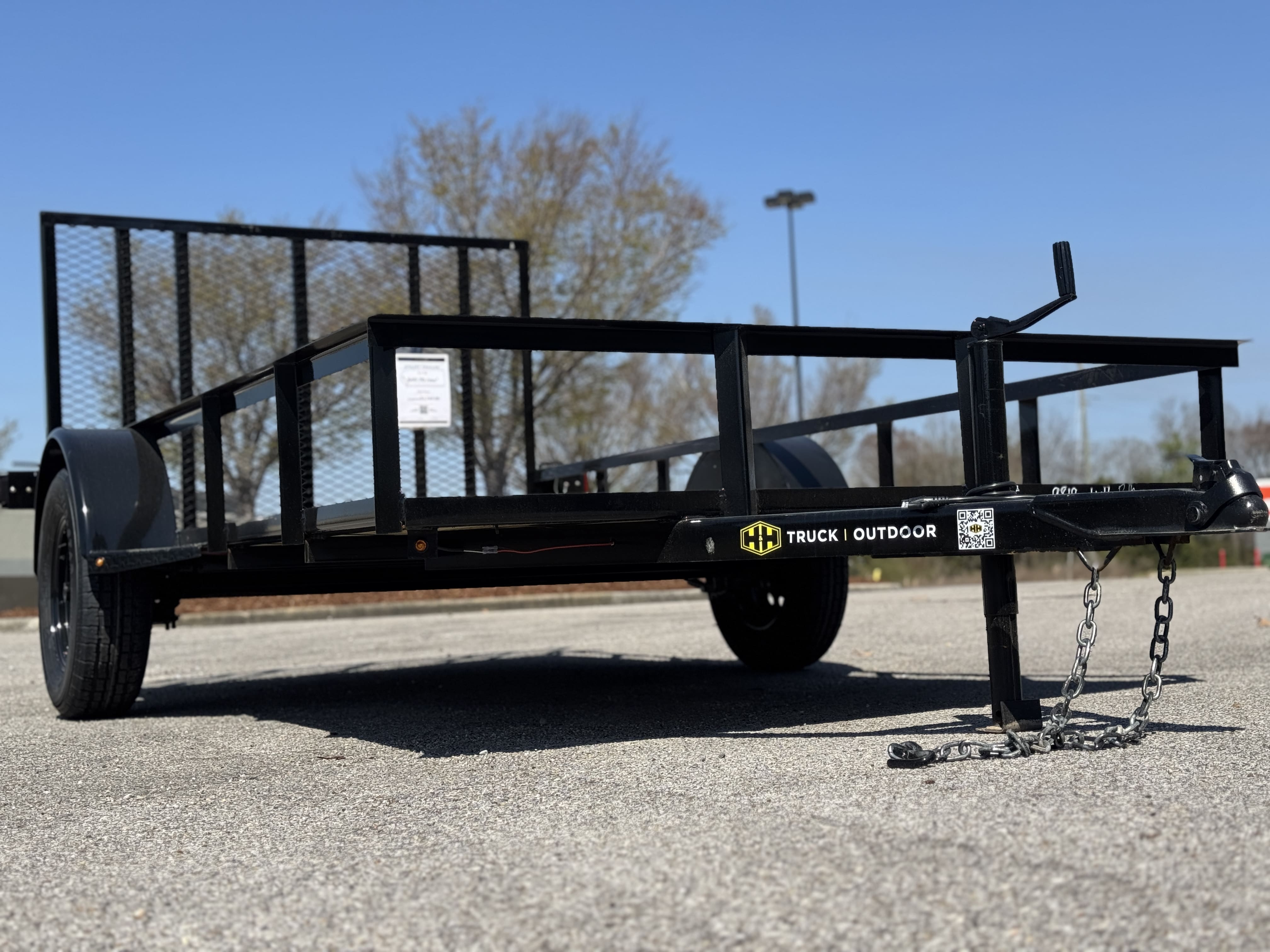 Bye-Rite 6x12 Light Duty Single Axle Utility Trailer - UL612