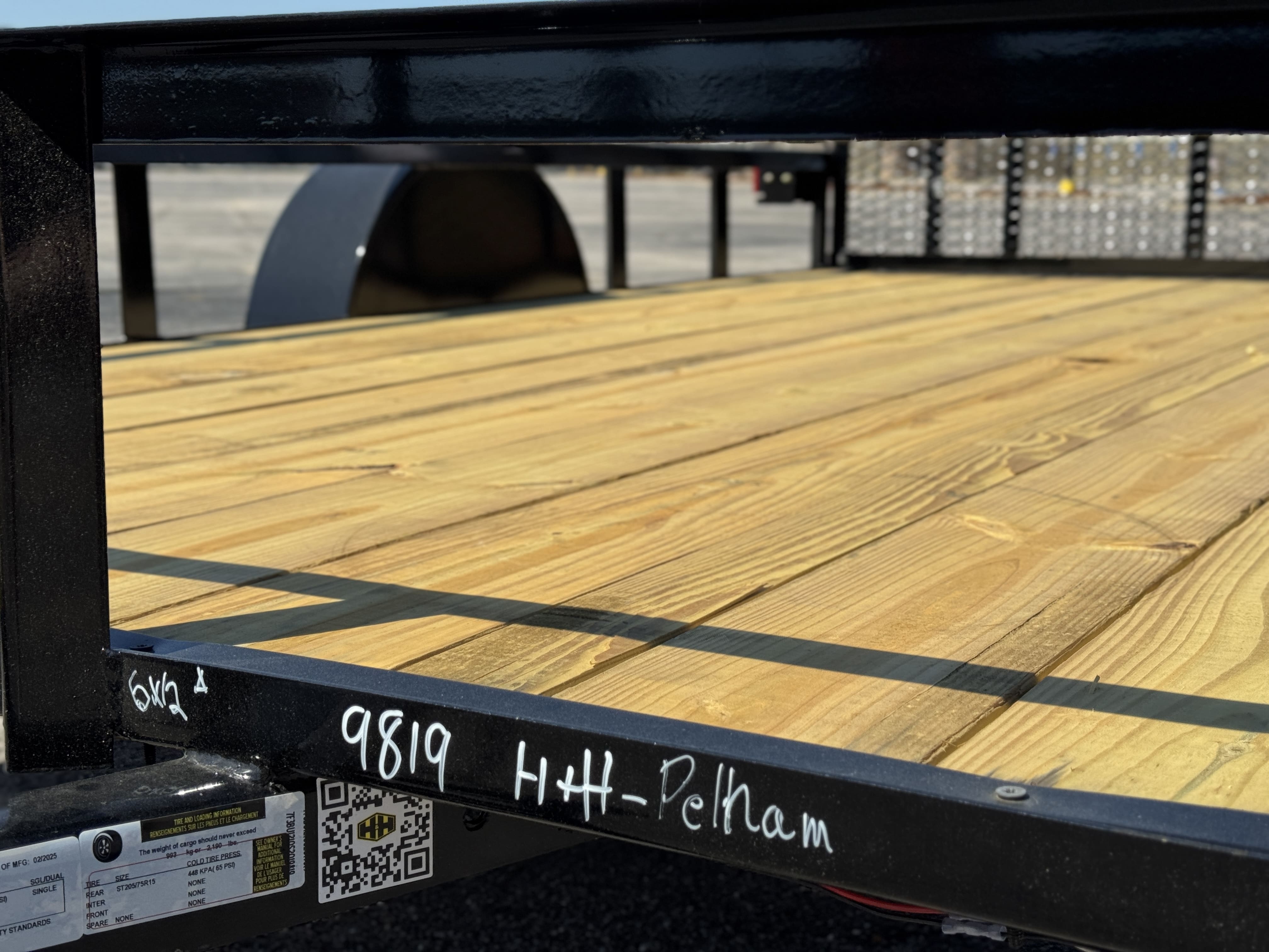 Bye-Rite 6x12 Light Duty Single Axle Utility Trailer - UL612