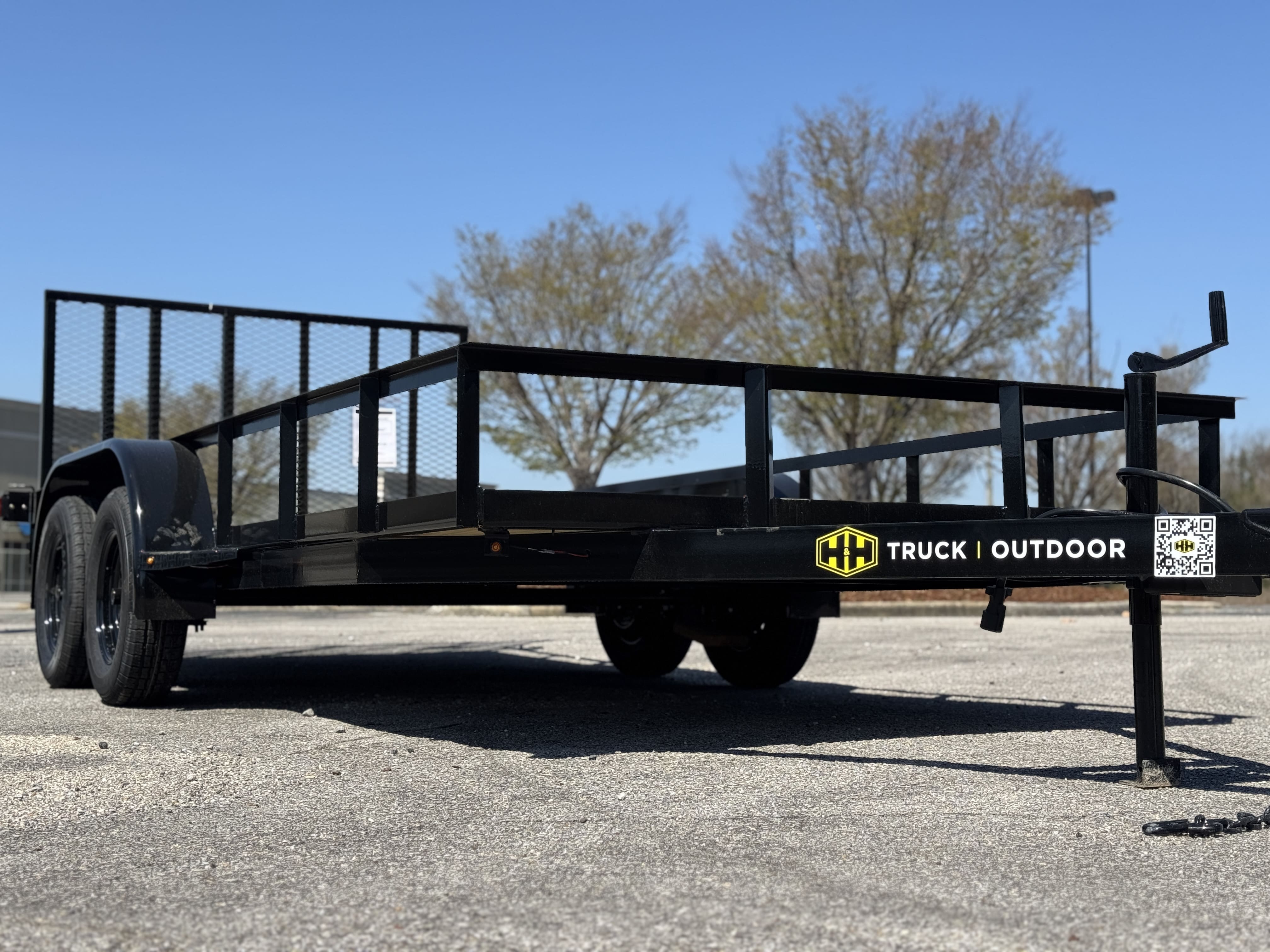 Bye-Rite 6.6x16 Light Duty Tandem Axel Utility Trailer