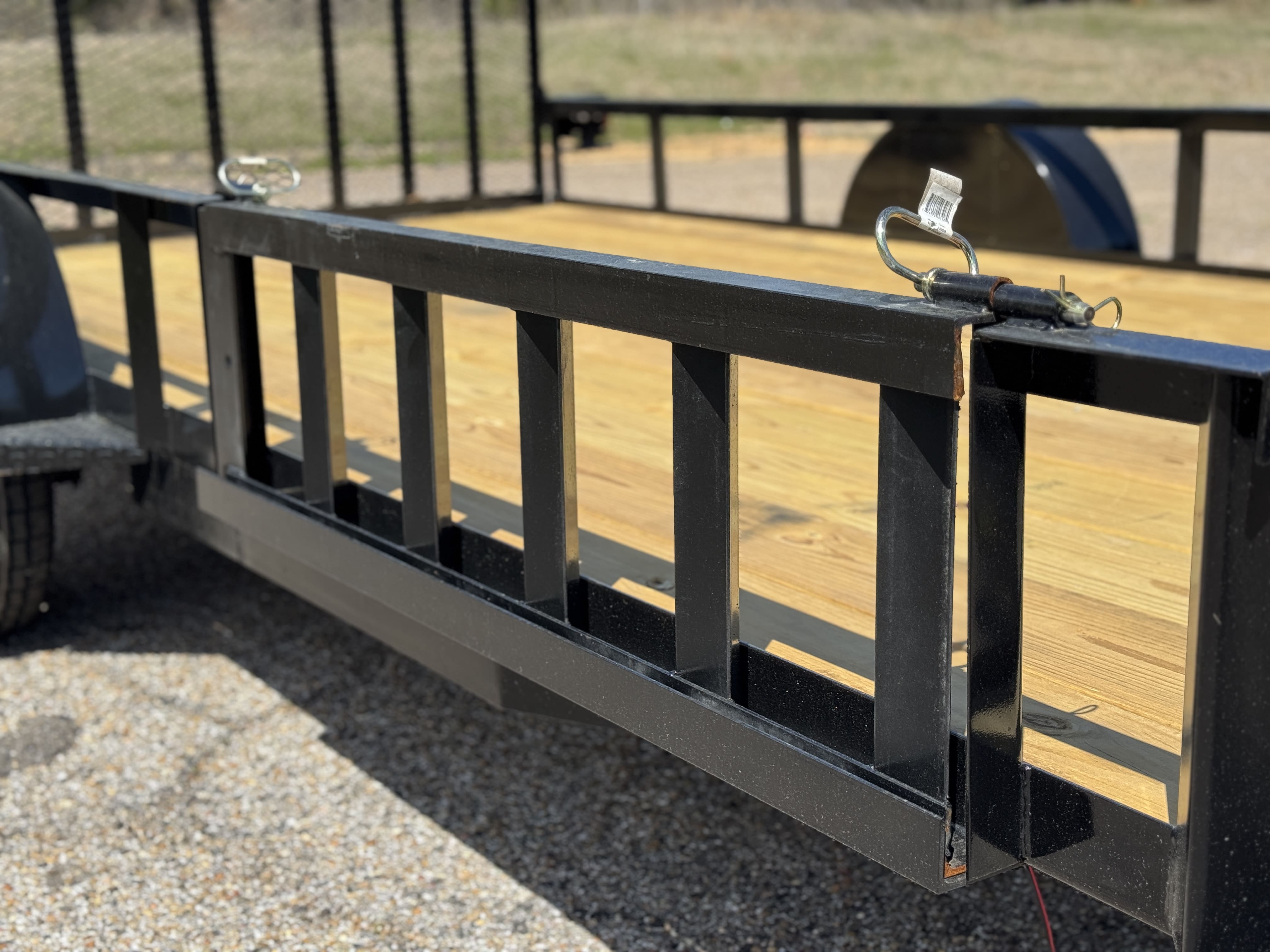 Bye-Rite 7x14 Light Duty Single Axle Utility Trailer ATV - BYEUL714ATV