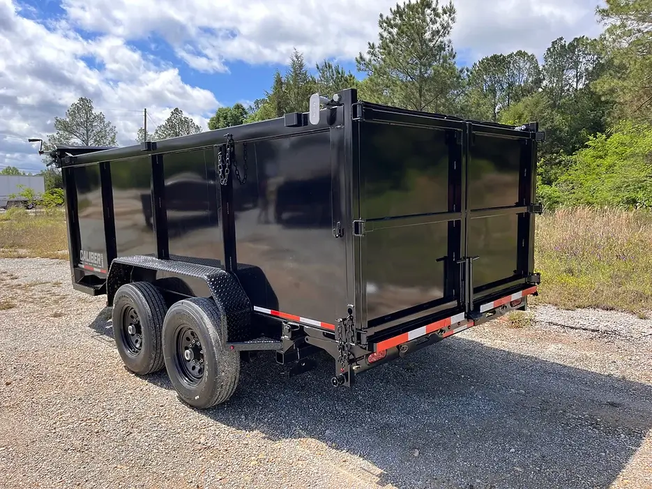 Caliber Trailers - CALDTXD714 - 7X14 16K DUMP TRAILER