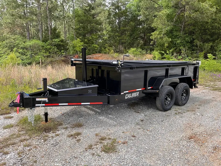 Caliber Trailers - CALDM6512 - 6.5X12 10K DUMP TRAILER